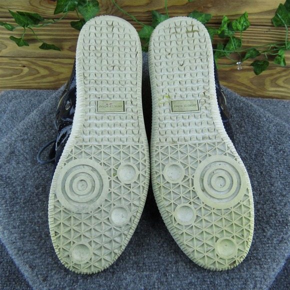 Android‎ Homme Men Sneaker Shoes Blue Leather Lace Up Size 11 Medium - Picture 7 of 9